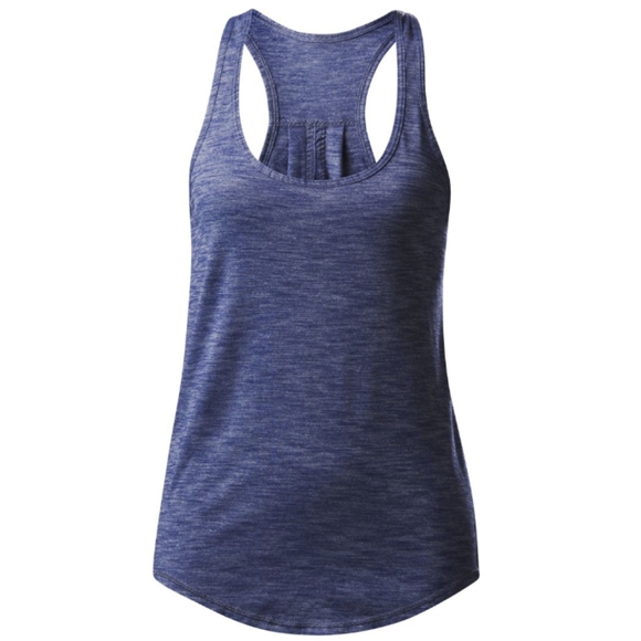Lululemon Salute the Sun Tank Heathered Hero Blue - Picture 2 of 12